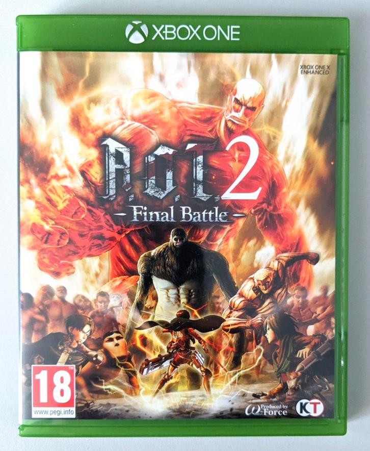 A.O.T. Attack on Titan 2: Final Battle | Xbox One, Spelcomputers en Games, Games | Xbox One, Zo goed als nieuw, Avontuur en Actie