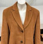 Vintage Trench Coat - Jobis Luxury angora-mohair wol jas L, Bruin, Maat 42/44 (L), Ophalen of Verzenden, A