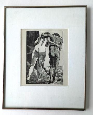 Clement Serveau (1886-1972) Houtgravure I beschikbaar voor biedingen