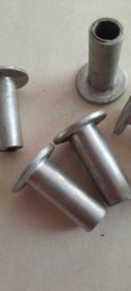 25-50st Aluminium HALF holle Klinknagels 5 x 8mm constructie, Nieuw, Ophalen of Verzenden