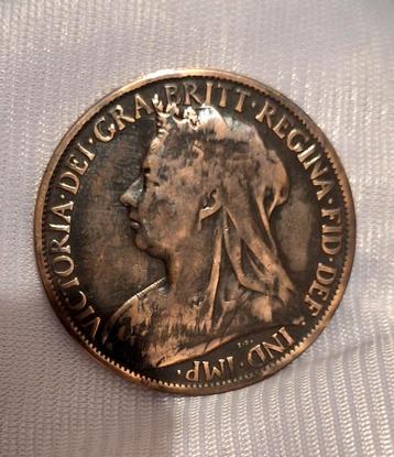 One Penny 1899 Victoria/Britanië  beschikbaar voor biedingen