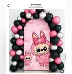 Labubu of roze strik backdrop te huur voor €100 compleet, Ophalen of Verzenden, Zo goed als nieuw, Geboorte of Huwelijk