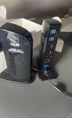 2x Club 3D USB 3.0 Dual 4K Docking Stations, Ophalen of Verzenden, Gebruikt, HDMI, Zonder harde schijf