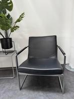 Harvink | Design fauteuil leer | Oscar, Ophalen, Gebruikt, Minder dan 75 cm, Leer