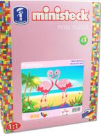 Ministeck Flamingos - 800 onderdelen, Hobby en Vrije tijd, Ministeck, Nieuw, Box-set, Ophalen of Verzenden