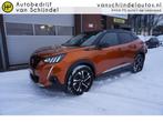 Peugeot 2008 1.2 PURETECH 130PK GT LINE DEC 2020 PERFECT OND, Voorwielaandrijving, Gebruikt, Zwart, Leder en Stof