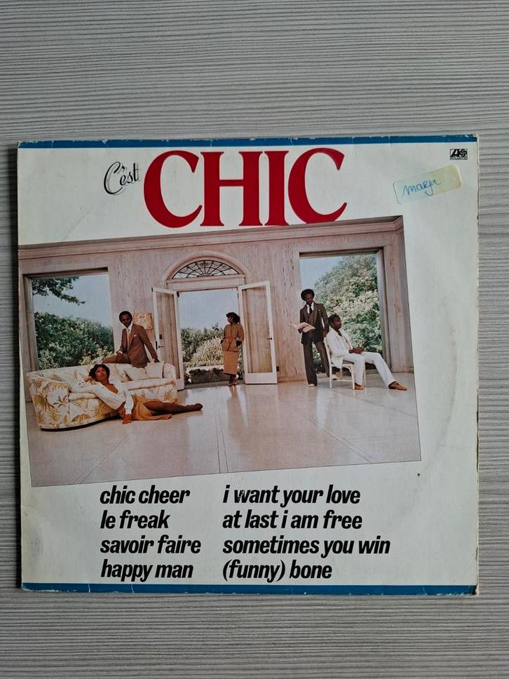 Chic - C'est Chic Lp, Cd's en Dvd's, Vinyl | Pop, Gebruikt, 1960 tot 1980, 12 inch, Ophalen of Verzenden