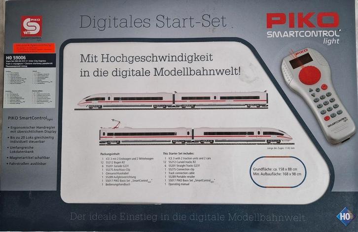 Piko 59006 ICE DB digitale startset:, Hobby en Vrije tijd, Tekenen, Zo goed als nieuw, Overige typen, Ophalen of Verzenden