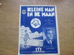 KLEINE MAN IN DE MAAN, Muziek en Instrumenten, Bladmuziek, Gebruikt, Verzenden, Piano, Artiest of Componist