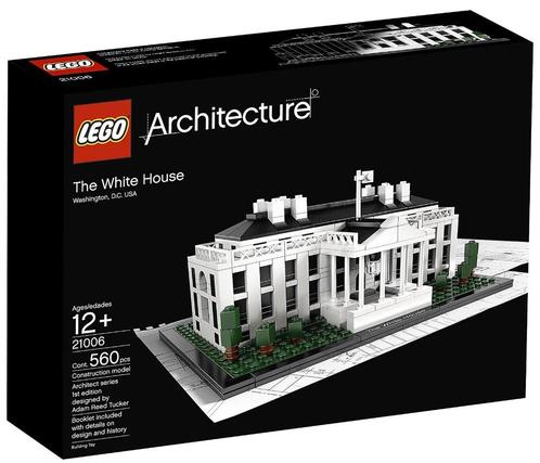 21006 LEGO Architecture The White House -Nieuw in doos!!, Kinderen en Baby's, Speelgoed | Duplo en Lego, Nieuw, Lego, Complete set