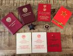 Sovjet Medaille Set Rode Ster Afghanistan Chernobyl Joods, Verzenden, Luchtmacht, Overige gebieden, Lintje, Medaille of Wings