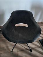 Set van 3 Kuipstoelen, Huis en Inrichting, Stoelen, Gebruikt, Drie, Zwart, Ophalen of Verzenden