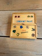 Houten Memory en Kinder Domino Spel, Antiek en Kunst, Antiek | Speelgoed, Ophalen of Verzenden