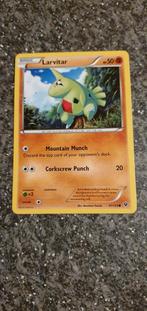 Larvitar Pokemon Kaart - 41/124 Fates Collide, Ophalen of Verzenden, Gebruikt, Losse kaart