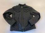 Zwart leren goosecraft jas maat s, Kleding | Heren, Jassen | Zomer, Ophalen of Verzenden, Zo goed als nieuw, Zwart