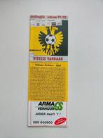 Vitesse Arnhem - AJAX Programmablad seizoen 1992/93, Ophalen of Verzenden, Zo goed als nieuw, Ajax, Overige typen
