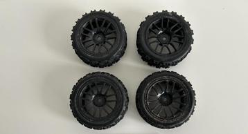 4x offroad banden nieuw 1/10 rc auto beschikbaar voor biedingen