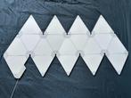 Nanoleaf Triangle Panel Lights Set (18 stuks) + Rhythm Sound, Huis en Inrichting, Lampen | Wandlampen, Ophalen of Verzenden, Kunststof