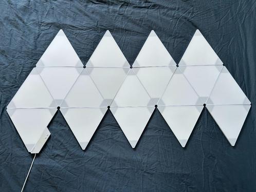 Nanoleaf Triangle Panel Lights Set (18 stuks) + Rhythm Sound, Huis en Inrichting, Lampen | Wandlampen, Kunststof, Ophalen of Verzenden