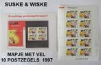 SUSKE & WISKE, ongebruikt PTT post 2 vellen postzegels, Ophalen of Verzenden, Na 1940, Postfris