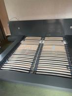Bed + elektrische lattenbodem (exclusief matrassen), Ophalen, Overige materialen, 210 cm, Tweepersoons
