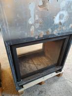 STUV 21/85 DF houtkachel doorkijkhaard tunnelhaard haard, Gebruikt, Houtkachel, Ophalen of Verzenden, Inbouw