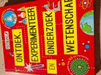 Ontdek, experimenteer en onderzoek wetenschap boek, Ophalen of Verzenden, Zo goed als nieuw