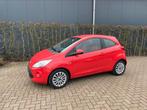 Ford KA 1.2 Titanium 51KW 2009 Rood *AIRCO *PARROT, Voorwielaandrijving, Stof, 4 cilinders, Origineel Nederlands