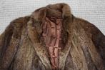 Chique Warme Vintage Bont Jas (L) € 100,-, Kleding | Dames, Jassen | Winter, Bruin, Maat 42/44 (L), Ophalen of Verzenden, Vintage