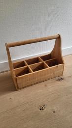 Houten kist met vakken, Ophalen of Verzenden, Nieuw