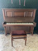 Prachtige oude piano van gebr. Niendorf, Muziek en Instrumenten, Piano's, Ophalen, Gebruikt, Bruin, Piano