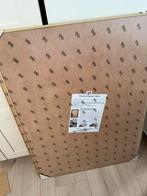 2 Goudkleurige lijsten 102x76, Huis en Inrichting, Woonaccessoires | Lijsten, Ophalen, Metaal of Aluminium, Zo goed als nieuw