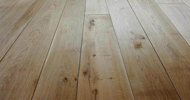 Massief Eiken vloer | Vloerdelen | Eiken vloer | Parket, Doe-het-zelf en Verbouw, Vloerdelen en Plavuizen, Nieuw, Vloerdelen of -planken