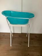 Babybadje met standaard en tummy tub, Gebruikt, Badje, Standaard, Ophalen