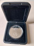 Zilveren munt koningin emma, Postzegels en Munten, Munten | Nederland, Ophalen of Verzenden, Koningin Beatrix