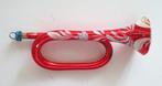 Grote Trompet, rood met witte en zilveren versiering, Diversen, Ophalen of Verzenden