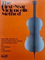 Cello Lesmethode - The First-Year Violoncello Method, Les of Cursus, Ophalen of Verzenden, Zo goed als nieuw, Populair