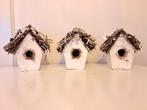 Decoratieve Vogelhuisjes - Set van 3, Tuin en Terras, Ophalen of Verzenden, Zo goed als nieuw