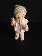 Beeldje Jongetje met kaars, N.v.t., N.v.t., Ophalen of Verzenden, Zo goed als nieuw