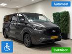 Ford Transit Custom L2H1 Rolstoelbus Automaat HYBRIDE 3+1, Auto's, Bestelauto's, Automaat, 12 maanden, Gebruikt, Zwart