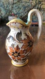 Flora Gouda Plateel kannetje, Antiek en Kunst, Ophalen