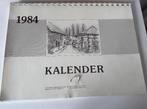 Maandkalender 1984 met tekeningen van Pierre Delnoy, Ophalen of Verzenden, Maandkalender, Zo goed als nieuw