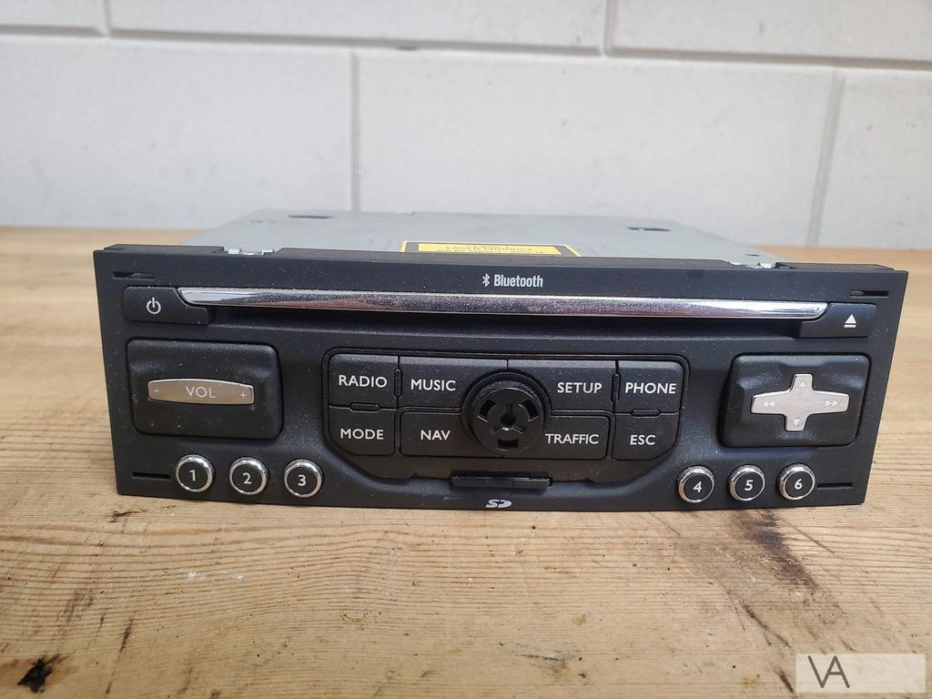 Peugeot 3008 5008 Citroen C3 DS3 radio navigatie 98016550xt, Auto-onderdelen, Dashboard en Schakelaars, Peugeot, Gebruikt, Ophalen of Verzenden