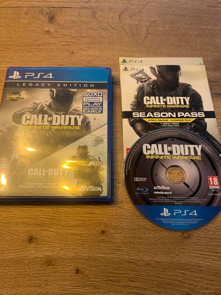 Call of Duty : Infinite Warfare - Legacy Edition, Spelcomputers en Games, Games | Sony PlayStation 4, Zo goed als nieuw, Avontuur en Actie