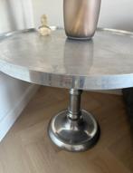 Riviera Maison Bijzettafel, Minder dan 55 cm, Metaal of Aluminium, Rond, Zo goed als nieuw