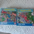 Tekoop legpuzzels, Hobby en Vrije tijd, Ophalen of Verzenden, 500 t/m 1500 stukjes, Zo goed als nieuw