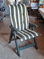 Te Koop: Hartman tuinstoelen + kussens van Cinderella, Tuin en Terras, Ophalen, Gebruikt, Kunststof, Inklapbaar