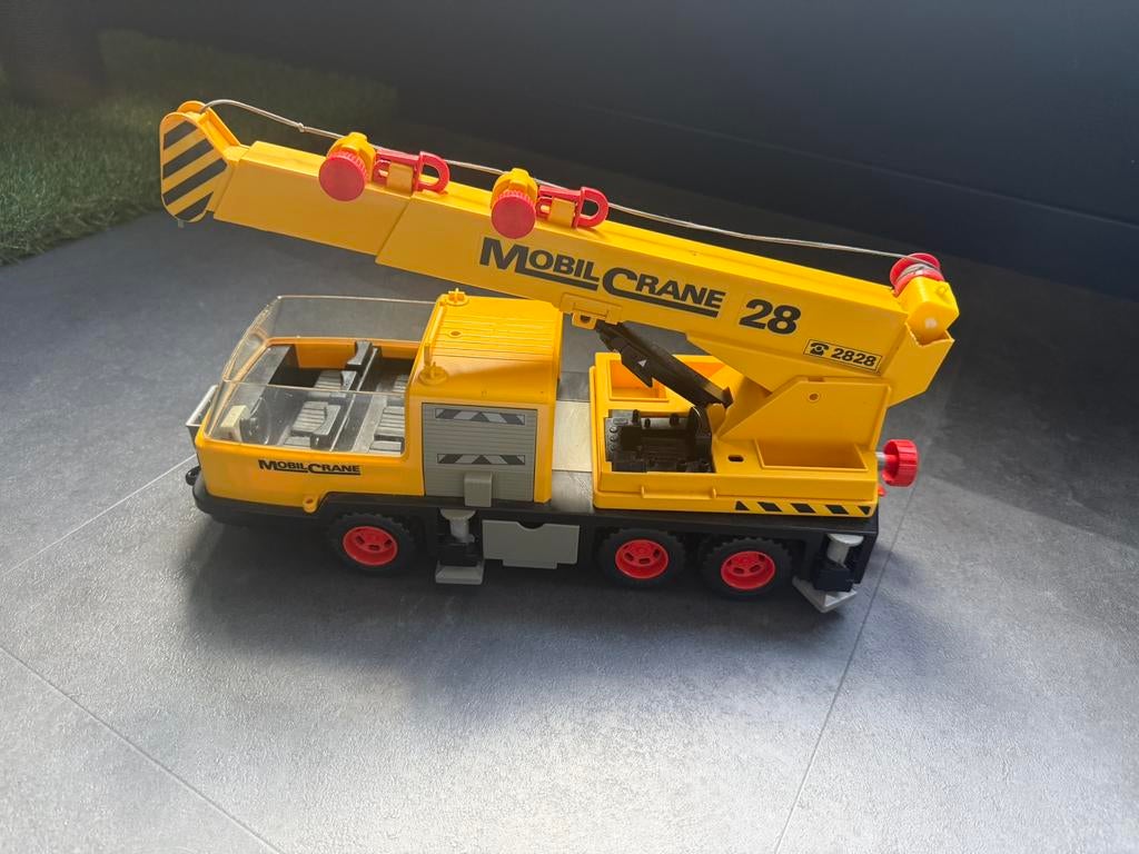 Playmobil mobile kraanwagen, Kinderen en Baby's, Speelgoed | Playmobil, Ophalen of Verzenden, Zo goed als nieuw