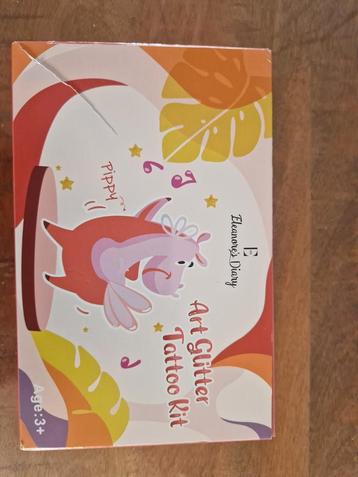 Glitter Tattoo Set - Nieuw in Verpakking! beschikbaar voor biedingen
