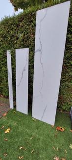 Keramische wandpanelen marmer wit grijs 240x60 176x40 176x15, Doe-het-zelf en Verbouw, Platen en Panelen, Ophalen, Zo goed als nieuw